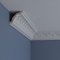 Ekena Millwork 3 3/8"H x 3 1/2"P x 4 7/8"F x 94 1/2"L Lisbon Crown Moulding MLD03X04X05LI - alternate 8